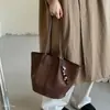 Bolso de Hombro Tipo Tote con Airbag 2026, Versátil Bolso de Otoño de Gran Capacidad para Mujer, para Viajes Diarios y Casual, Nuevo Modelo Texturizado