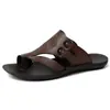 Venta Caliente en Amazon Verano Transfronterizo Chanclas para Hombre Casual de Negocios Antideslizantes Chanclas de Playa para Exteriores 5101