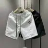 Nuevos Shorts de Verano para Hombre Finos de Moda Transpirables de Secado Rápido Tendencia Versátiles de Cinco Puntos Deportivos Casuales para Playa