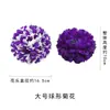 Crisantemo Esférico Grande Simulado DIY Suministros para el Día de Muertos Flores Falsas Crisantemo de Dos Colores Materiales de Decoración para Escenas Conmemorativas Adornos