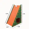 Nido de gato de fieltro tabla rascadora para gatos integrada resistente al desgaste migas casa para gatos casa de gato nuevo nido para mascotas nido de gato de doble capa