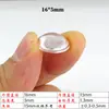 12.5 16 20 23 27.7 29 33 35 38 42 48.5 49 mm Lente Plana Convexa Acrílica