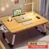 Mesa Pequena de Cama com Altura Ajustável, Mesa de Estudo Dobrável, Mesa Simples Preguiçosa para Dormitório de Estudante, Mesa para Janela Saliente de Casa