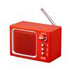 Nueva tarjeta de altavoz Bluetooth con ruido blanco, retro, pequeño televisor, subwoofer Bluetooth para dormir, regalo, radio estéreo