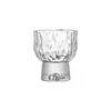 Taza Pequeña de Vidrio 50ml, Vasito Transparente para Té, Taza de Té para Invitados, Vaso de Whisky, Taza Estética de Pie Bajo