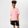 Comércio Exterior Camiseta Básica Cor Sólida Tamanho Plus Size Masculina e Feminina Camiseta de Camada de Base Manga Curta Algodão Puro Pesado Camiseta de Marca Tendência Atacado Personalização
