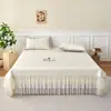 2026 Novo Modelo Classe A Tapete Refrescante Estilo Saia de Cama Conjunto de Três Peças de Tapete Refrescante