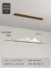 Nuevo Candil de Restaurante Estilo Chino Larga Madera Grano Estilo Chino Zen Simple Barra Estudio Paisaje Sala de Té Mesa de Té Lámparas