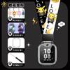 Adecuado para correa de reloj para teléfono para pequeño genio Q1A cordón Q2A funda colgante D2a reloj inteligente con posicionamiento para estudiantes y niños