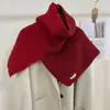 Xale de Gola Alta com Fenda Fashion Feminino Outono Inverno Pulôver Preto Cachecol Aquecedor de Pescoço Cachecol Tricotado Proteção contra Frio Aquecimento Roupa Externa Cachecol de Pescoço