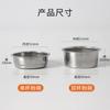 De'Longhi/Tongling/Ber Cui/Derlla/Netyi Mango para Cafetera Seleccionado Cuidadosamente Recipiente para Café Molido Universal 51mm Tazas Individuales y Dobles