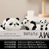 Desenho Fofo Panda Decorações para Sala de Estar, Gabinete de TV, Boneca Fofa, Artesanato em Cerâmica, Decoração Criativa para Mesa