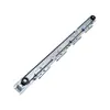 Riel para puerta corredera semiautomática riel de suspensión manual riel deslizante polea colgador de puerta de granero rodillo riel deslizante para puerta de madera maciza juego completo de accesorios