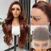 Pelucas europeas y americanas transfronterizas para mujer, cabello largo rizado con raya en medio, ondas grandes, peluca de fibra sintética dorada, pelucas sin pegamento