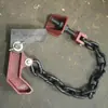 Gancho de Seguridad para Puerta Trasera de Volquete de Ingeniería Tipo Cadena Engrosada con Cadena Ampliada y Gancho de Bloqueo Automático