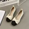 Zapatos Mary Jane de suela blanda, zapatos de vestir de tacón bajo, zapatos casuales planos y elegantes para mujer, adecuados para faldas en primavera y otoño, 2024 noche