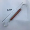 Ganchos para Loja de Roupas, Ganchos S, Cabides de Corda de Cânhamo, Adereços de Exibição, Painéis de Exibição de Madeira, Pregadores de Calça, Argolas para Lenço