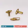 Roupas de Alto Padrão Quadrado Francês Redondo Formato de Oliva Formato Especial Cobre Aço Inoxidável Punhos e Pernas Versátil Tendência Cufflinks de Cobre para Mão