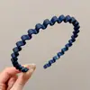 Diadema ondulada invisible sin costuras de corona alta para mujer, adecuada para uso diario, diadema que no aprieta, pinza para el pelo para lavarse la cara, accesorio para el pelo