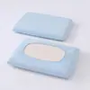 Funda de almohada universal de nailon imitación para hombre perezoso, paquete individual, color liso, diseño elástico simple, funda de almohada individual de espuma viscoelástica