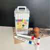 Marcador Acrílico Pluma de Acuarela Infantil Recarga para Estudiantes de Primaria Pintura Artística Color Opaco Especial Apilable Jardín de Infancia