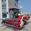 Cosechadora combinada de orugas Wode de 125 caballos de fuerza transregional 6 kg de gran capacidad de alimentación cosechadora combinada de orugas universal para arroz y trigo