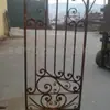 Comercio Exterior Suministro Directo Artesanía Metálica Francesa Puerta de Jardín Hierro Forjado Puerta de Casa en el Patio Artesanía Metálica Puerta Corredera