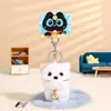 Pelúcia Original Gatinho Barbudo Boneca Fofa Chaveiro Pingente de Bolsa Decoração Presente para Casal Atacado