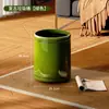 Papelera de patas altas, no necesita agacharse, gran capacidad para uso doméstico, sala de estar, cocina, inodoro, baño, con tapa y ruedas