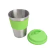 Fornecimento direto da fábrica conjunto de copos de silicone de grau alimentício copo de cerveja conjunto de copos de água copo térmico copo de cerâmica tampa de copo de silicone Conjunto de copos