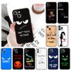 Aplicable iPhone15 No toques mi teléfono Funda divertida para teléfono