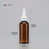 Botellas de Plástico para Mascotas con Boquilla Puntiaguda de 10 ml, 20 ml, 30 ml, 50 ml, 200 ml - Botellas Dispensadoras de Plástico