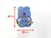 Animal Maluco Raposa Judy Coelho Patch Bordado para Toalha Autoadesivo Sem Costura Capa de Celular Sapato Chapéu Bolsa Patch