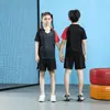 Ropa Deportiva Nueva Transpirable de Secado Rápido para Exteriores, Ropa para Tenis de Mesa y Bádminton para Padres e Hijos, Adultos y Niños, Ropa de Entrenamiento con Logo Personalizado