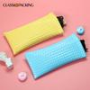 Lugar Moda Clásica Nueva Bolsa de Gafas Cuero PU Pop-Up Portátil de Alta Gama Impermeable Almacenamiento de Bolsa para Gafas
