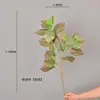 Planta Verde Artificial Folhas de Hortênsia para Arranjos Florais de Interiores Domésticos, Decoração de Casamento e Hotel, Arranjos de Chão e Paisagismo Fabricante