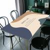Tapete de mesa de silicona de cuero con patrón imprimible, tapete ajustable para zapatero, tapete para mesa de centro, resistente al agua y al aceite, resistente a altas temperaturas