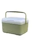 Caja de Aislamiento para Exteriores Refrigerador Puesto Comercial Carro Camping Conservación de Alimentos Cubo de Hielo Cubo de Hielo Portátil de Mano Sin Hielo
