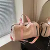 Bolsa Deportiva y de Fitness con Separación Húmedo/Seco para Hombres y Mujeres de un Solo Hombro, Portátil, Gran Capacidad, Bolsa de Viaje para Viajes Cortos, Bolsa de Equipaje para Salidas Casuales