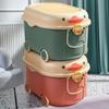 Caja de almacenamiento de juguetes para niños, linda y divertida caja de almacenamiento de pato, caja de almacenamiento de refrigerios, caja de almacenamiento de ropa de bebé