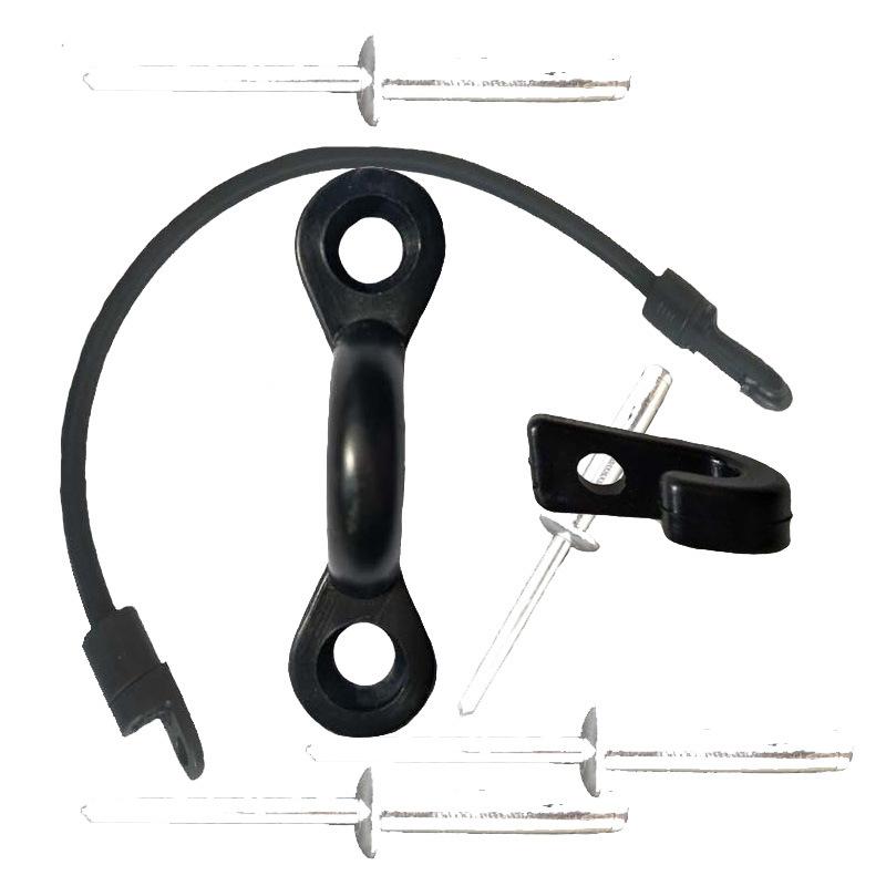 固定扣弹力绳铆钉C型扣4