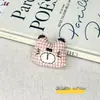 Nuevo Broche de Oso de Tela de Algodón y Lino Lindo, Pasador Relleno de Algodón, Diadema, Bufanda, Zapatos, Calcetines, Accesorios para Bolsos, Accesorios para Ropa