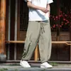 Calça Funcional de Paraquedista de Assalto Masculina Tamanho 8XL Estilo Chinês Perna Larga Calça Cimitarra Verão Fina Secagem Rápida Casual