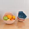 Nuevo Cesto de Cocina Multifuncional Lavador de Arroz (Gran tamaño) Cesta de Plástico para Lavar Verduras Sala de Estar Cocina Cesta de Frutas Creativa