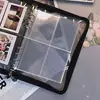 Página interior de álbum de tarjetas al por mayor A5A4 compacto cuatro cuadrículas nueve cuadrículas página interior CPP súper transparente antideslizante página de álbum de tarjetas ajustada