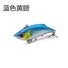 Cebo señuelo VIB, cebo biónico, vib de 5 colores láser 8cm 10g cebo artificial para peces, juego de señuelos duros para lubina y cabeza de serpiente