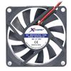 Suministro directo de fábrica 7010 Ventilador de refrigeración CC silencioso con aceite 5V12V24V chasis de portátil ventilador sin escobillas