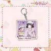 Sailor Moon Conejo Luna Agua Hielo Luna Llavero de Acrílico Colgante Lindo Creativo Llavero Colgante