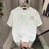 Camiseta Masculina de Manga Curta para o Verão Nova Estilo Americano Marca Tendência de Verão Solta Pesada Top Esportivo Comércio Exterior