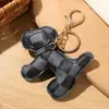 15 Colores Venta Directa de Fábrica Transfronterizo Dibujo Animado Perrito Colgante para Bolso Creativo Cuero Perrito Llavero para Coche Colgante